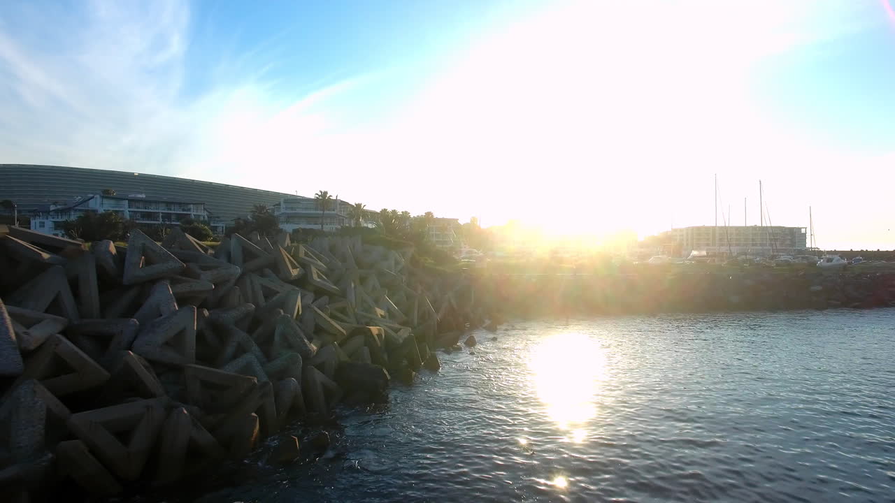 방파제 에서 경기장 까지