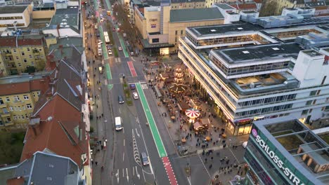 berlin steglitz christmas market winter germany