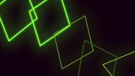 vibrant neon green lines pattern in diagonal alignment