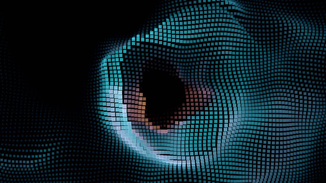 Colourful play of light passing through a prism