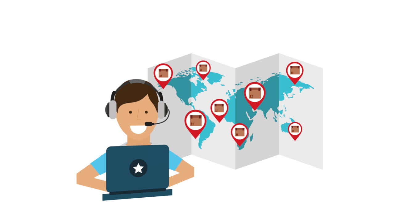 Spedizione globale e assistenza clienti
