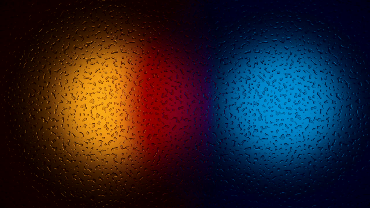 Motion of the lights behind the glass, 3d rendering.