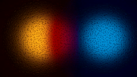 motion of the lights behind the glass, 3d rendering.