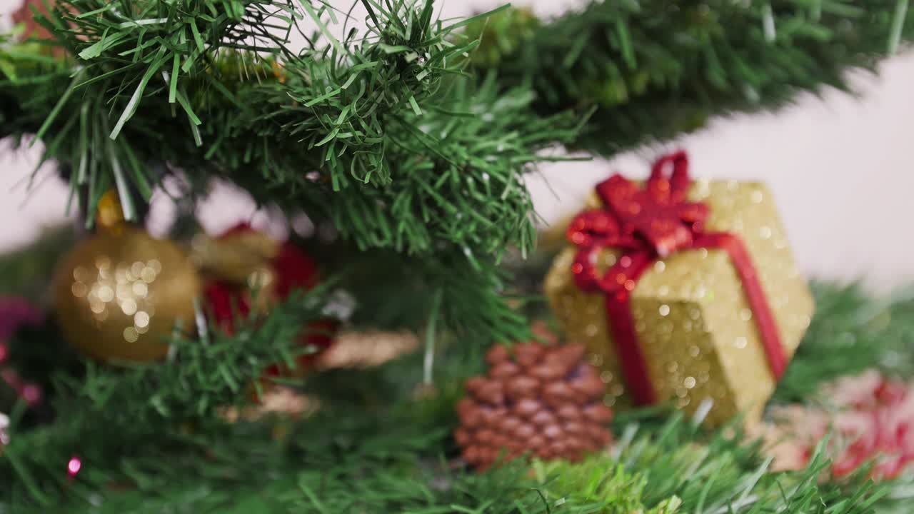 decoración del árbol de navidad bola roja