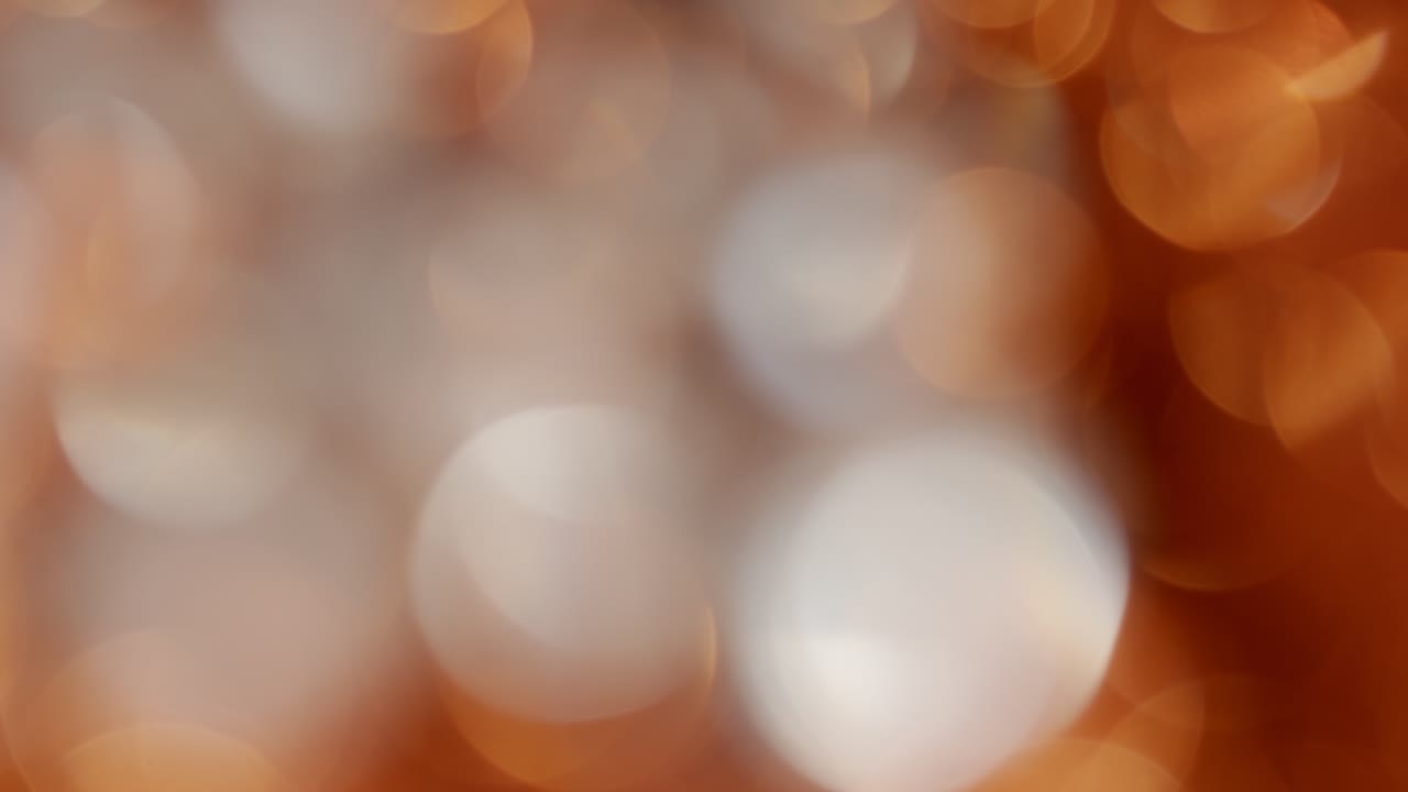 Light Leaks blurred 4K footage, Moving blinking circle lens glow flare bokeh overlays, transitions
