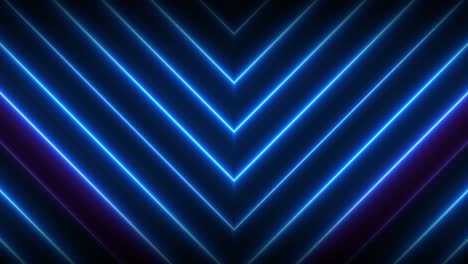 neon lights shining futuristic trendy seamless loop technology motion graphics