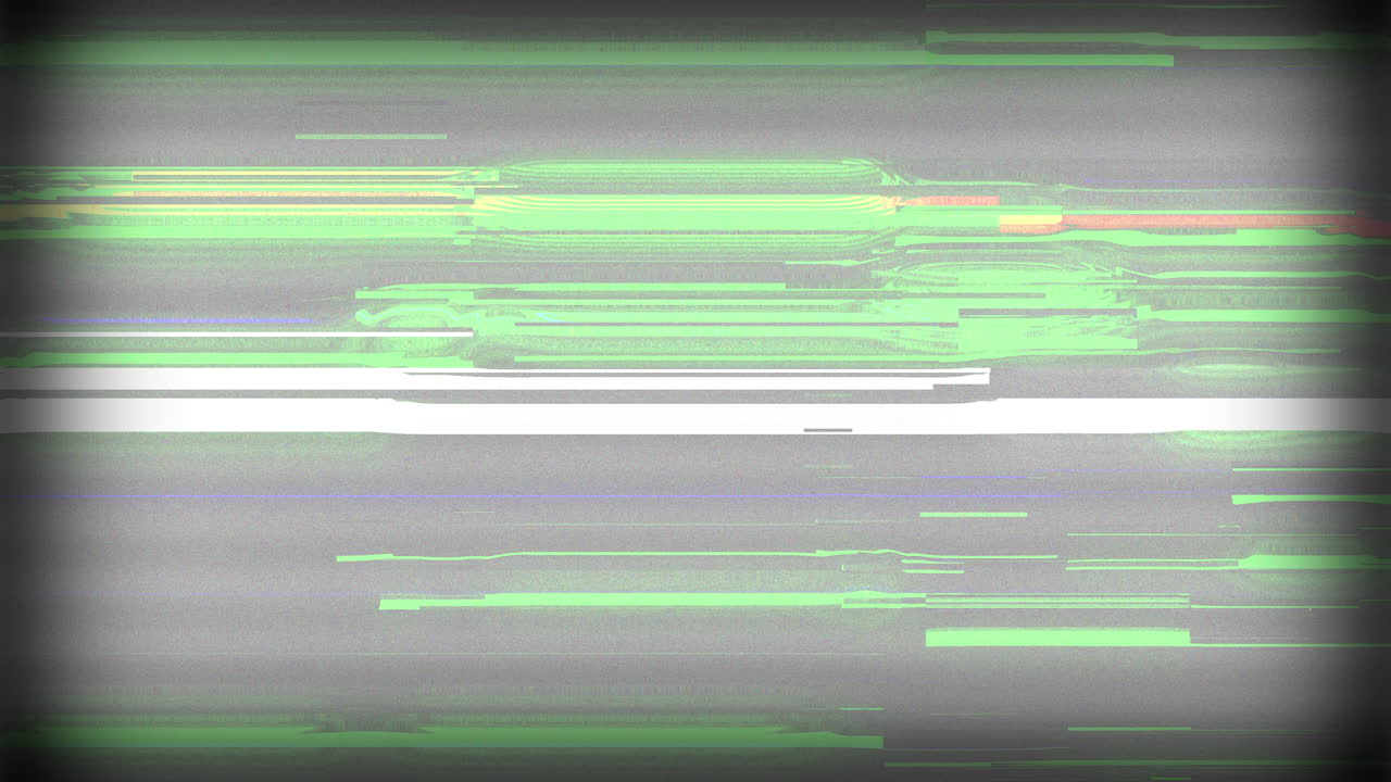 Abstract Digital Glitch and Static Noise Background