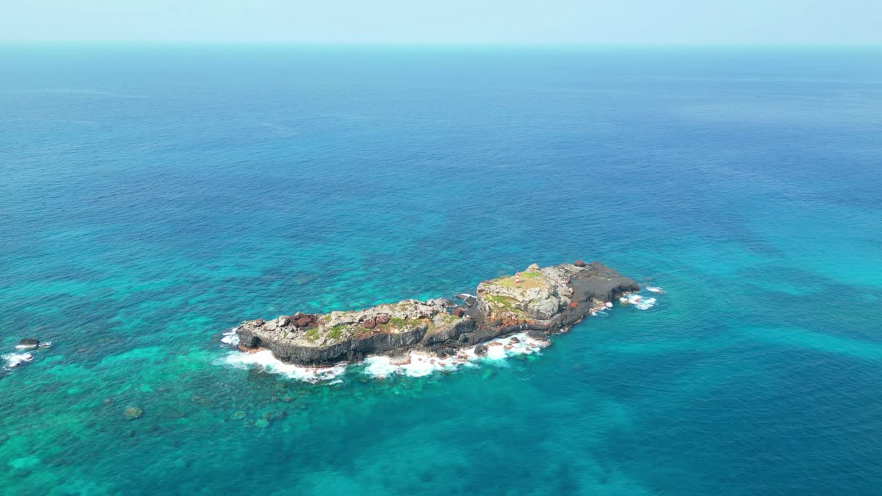Circular view from monastery lighthouse at Ilha do Principe,São Tomé,Africa