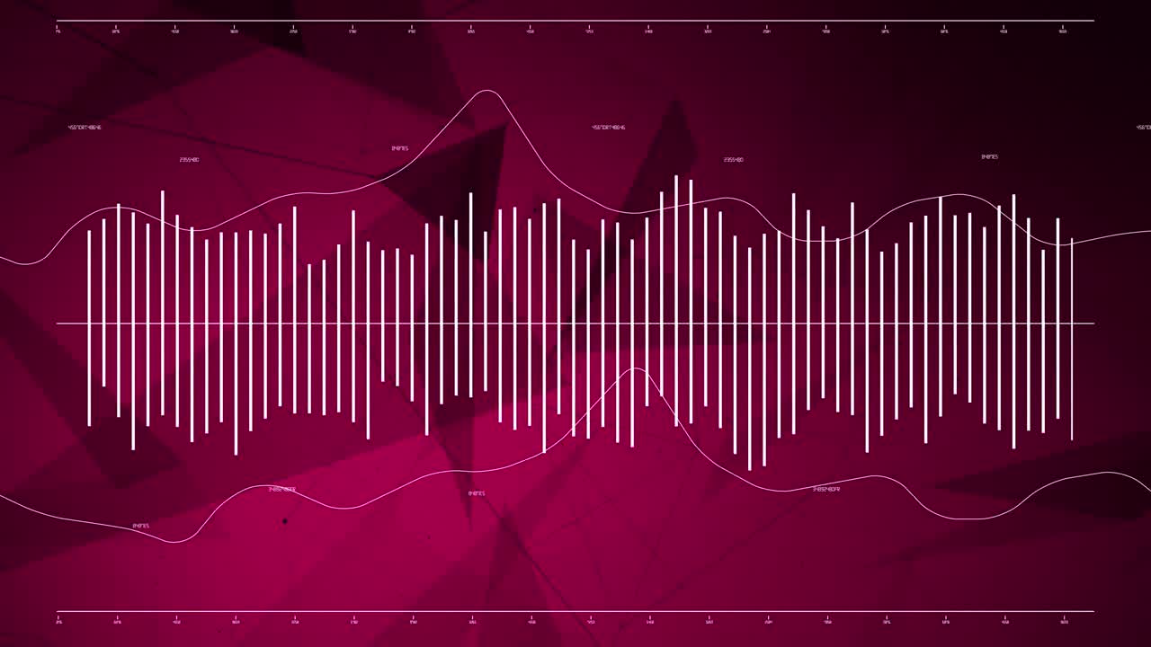 Data and report statistics, animation with graph diagrams.