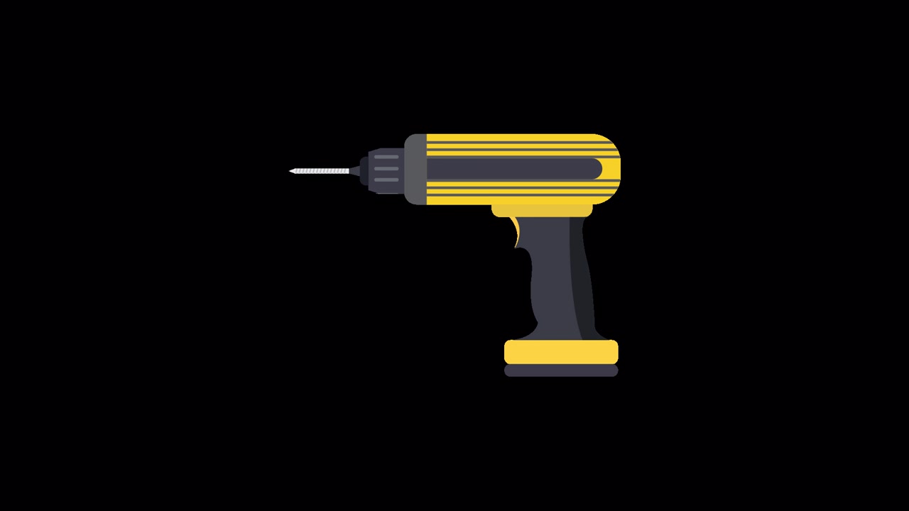 Animated Cordless Drill with Extending Screw Bit