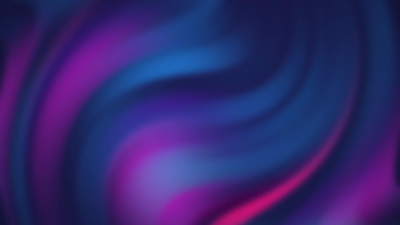 ondas líquidas azules, rosas y púrpuras que fluyen. fondo de movimiento de neón abstracto. bucle sin costuras. animación de video ultra hd 4k 3840x2160
