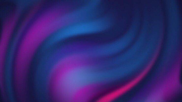 Blue, pink and purple flowing liquid waves. Abstract neon motion background. Seamless loop. Video animation Ultra HD 4K 3840x2160