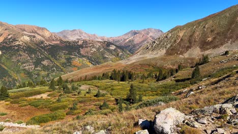stunning mountain landscape in autumn