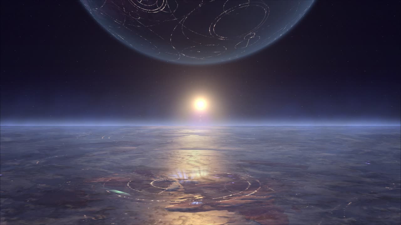 las explosiones de ondas de gas planetarias pulsan a medida que sale el sol y los asteroides chocan