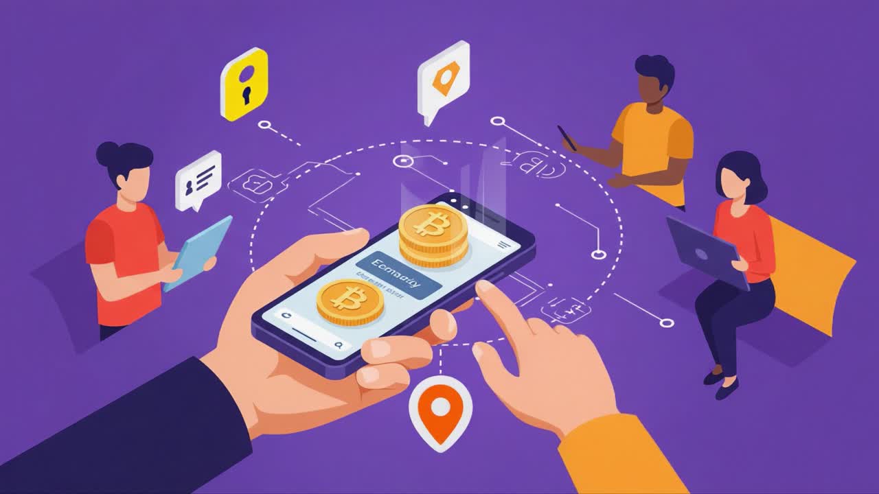 Digital Currency Transactions: A Visual Guide to Cryptocurrency Usage and Interaction in a Modern Economy with Mobile Applications and Digital Wallets