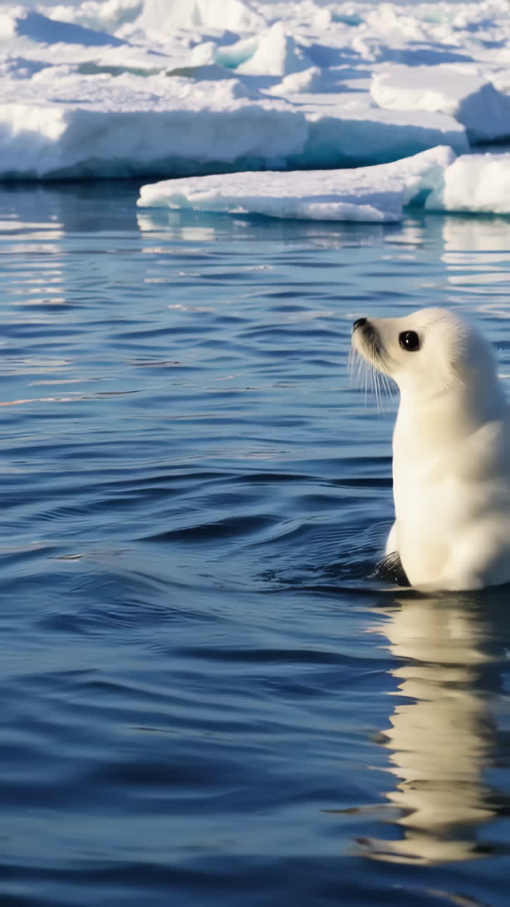 Baby Seal in the Arctic
