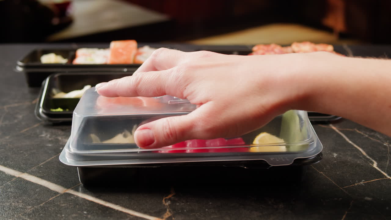 sushi y sashimi para llevar