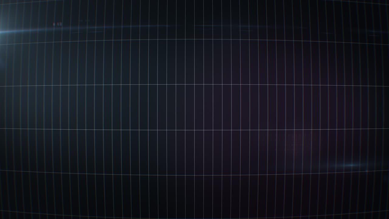 아름다운 추상적인 프로그램 코드는 화면에 쓰여지고 원활하게 이동됩니다. 데이터 화면에서 실행되는 기계 언어의 루프 애니메이션.