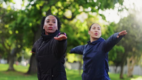 Mujeres-Interraciales,-Fitness