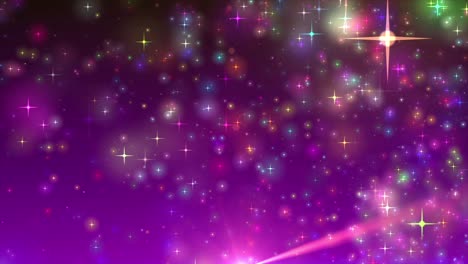 colorful starry background