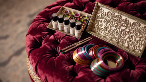 indian makeup and jewelry accessories