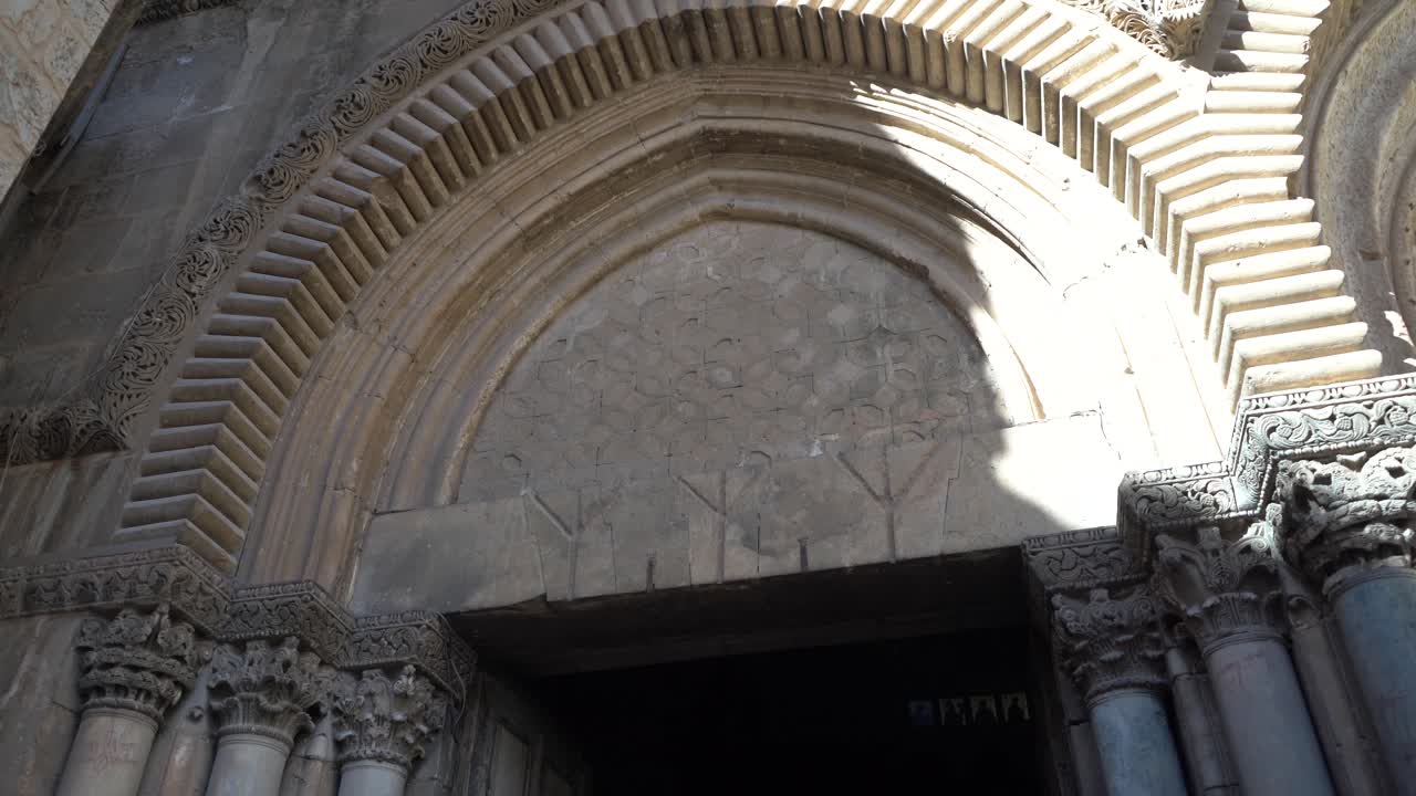 예루살렘 이스라엘의 성묘 문 교회