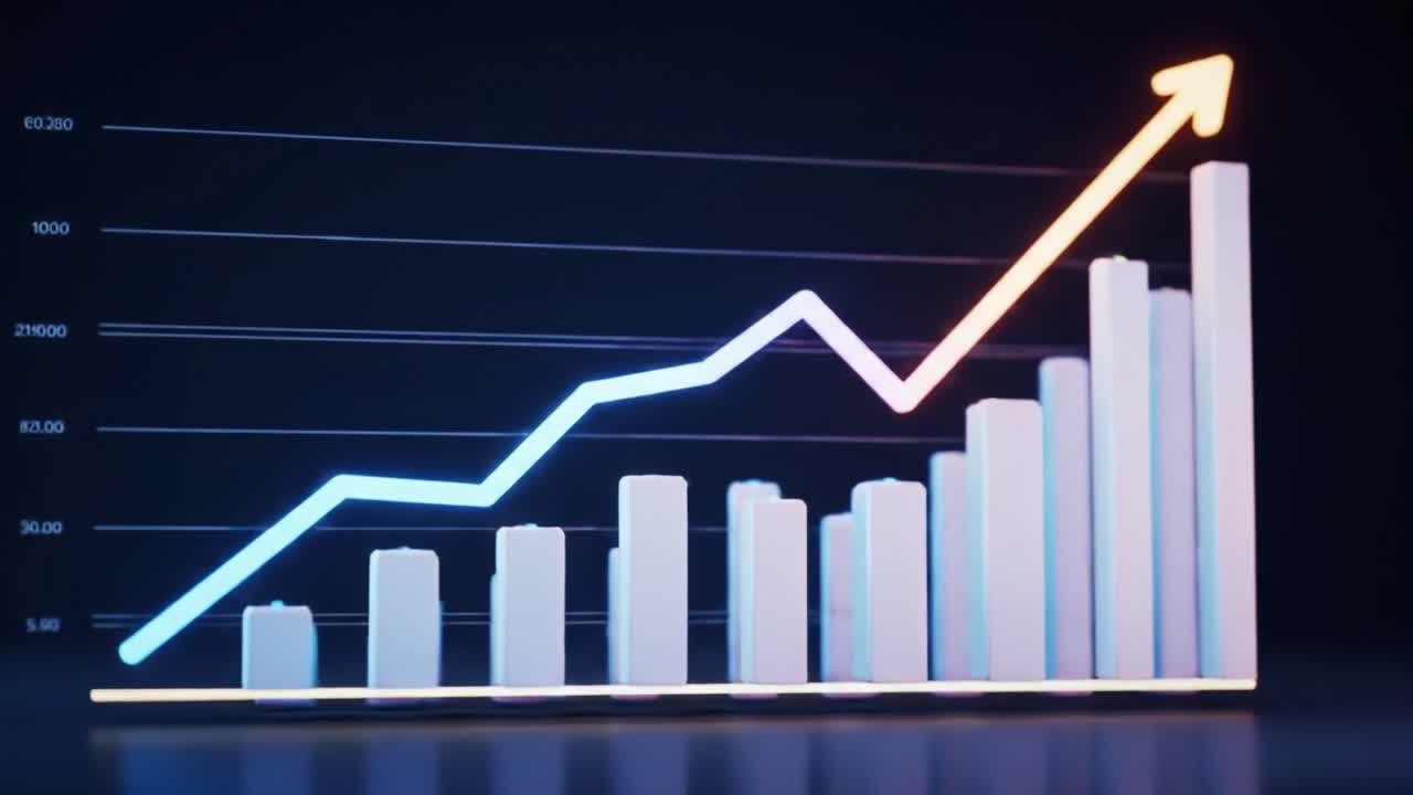 3D Growth Chart Visualization