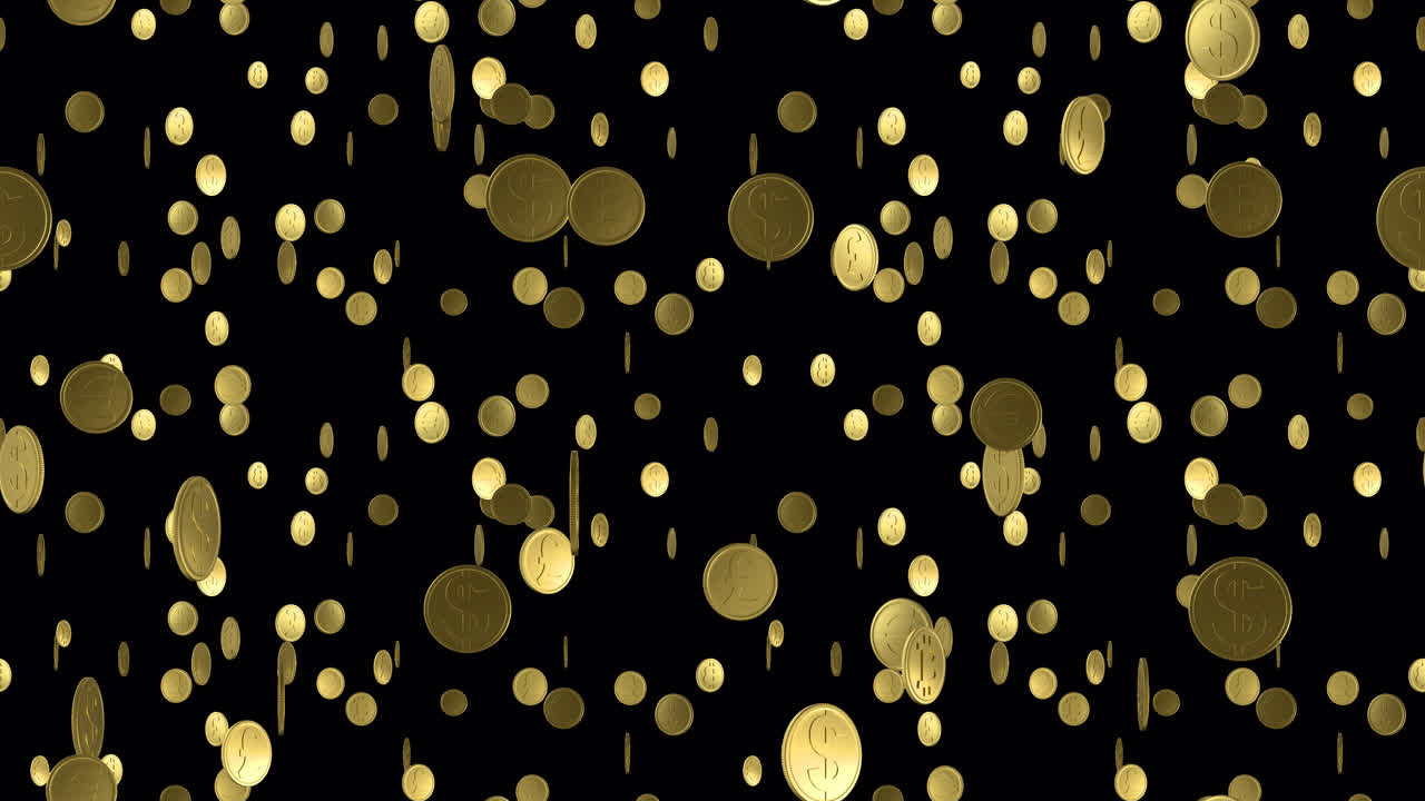 ゴールドコインのループタイル - アルファと落ちる