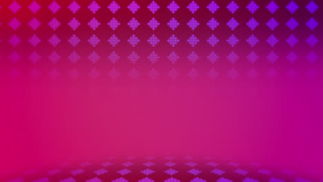 patrón degradado rosa con formas geométricas