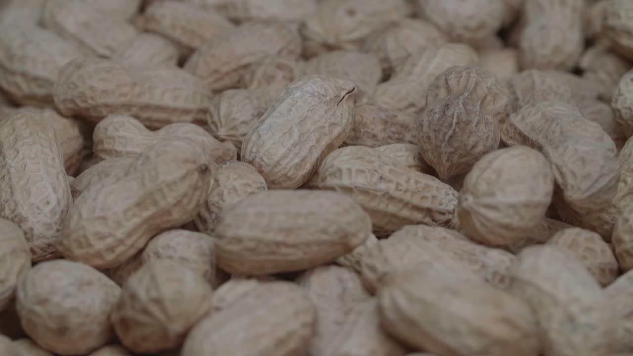 The Camera Zoom Out Of The Peanuts.Peanuts Provide Us With Very High-Quality Protein
