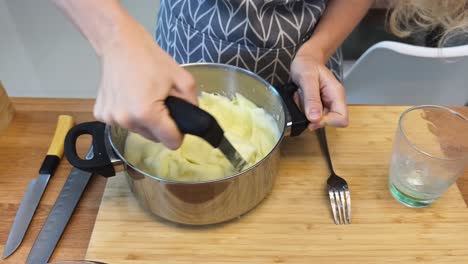 mashed potatoes preparation