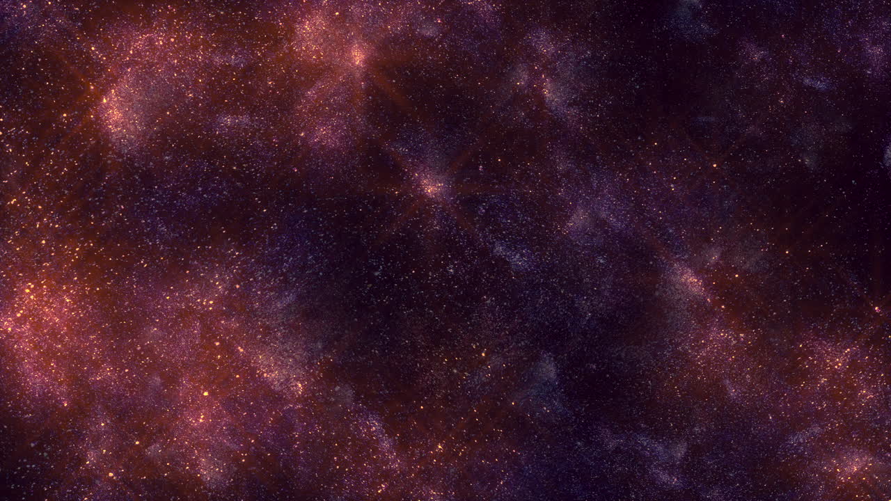 Impresionante paisaje espacial: estrellas y galaxias vibrantes iluminan la noche