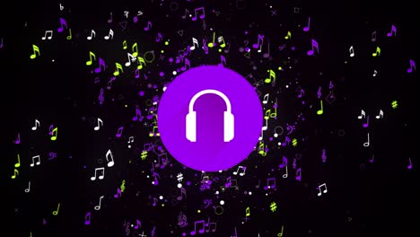 music headphones image