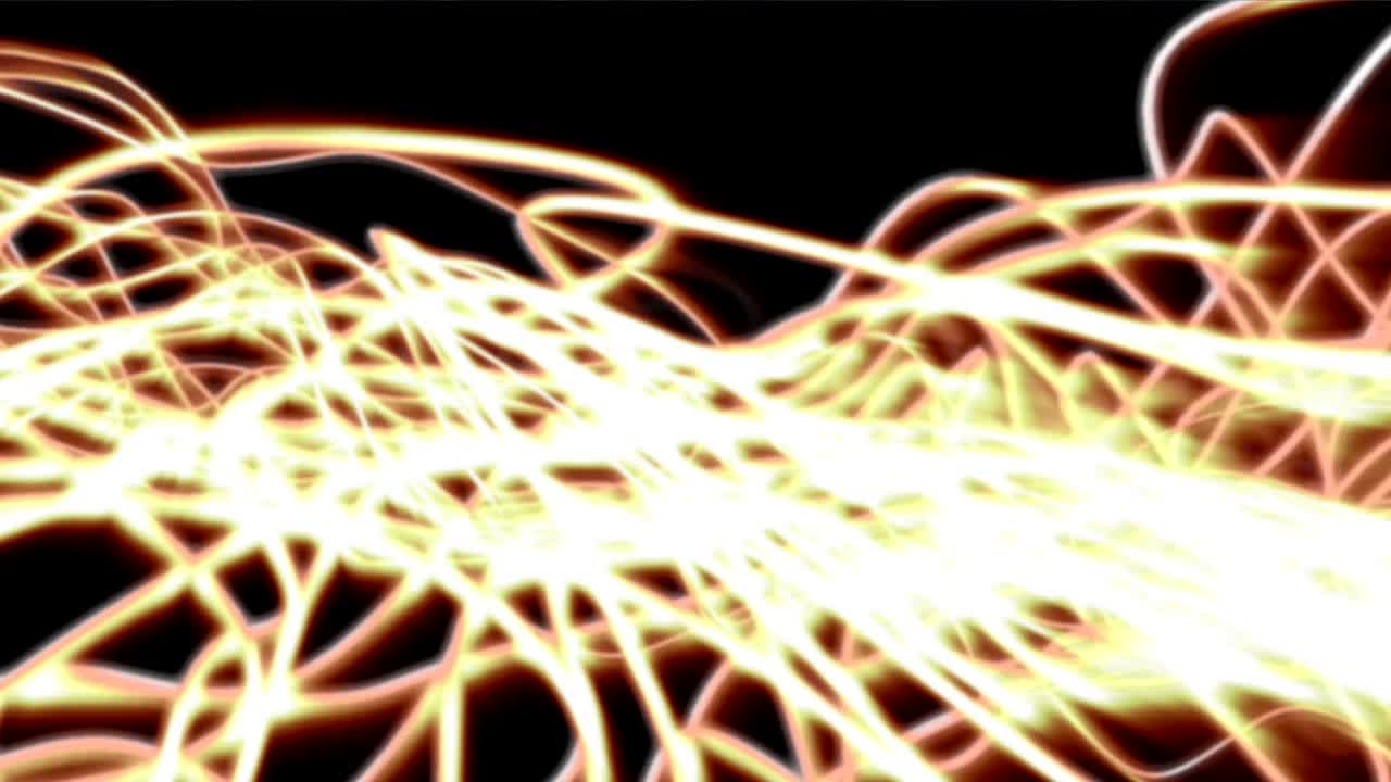 raíces abstractas en movimiento, 4k.