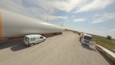 wind turbine components transport and installation