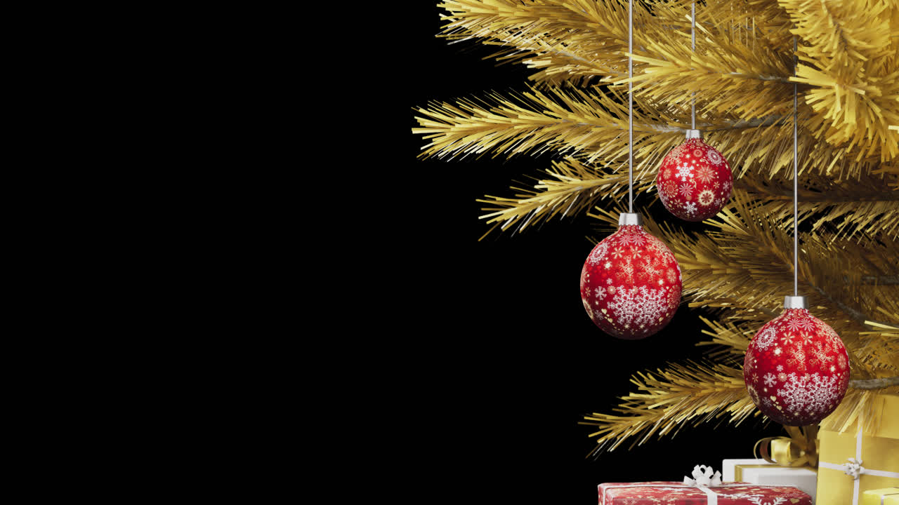 árbol de navidad con adornos