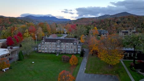 lees mccrae college in fall and autumn