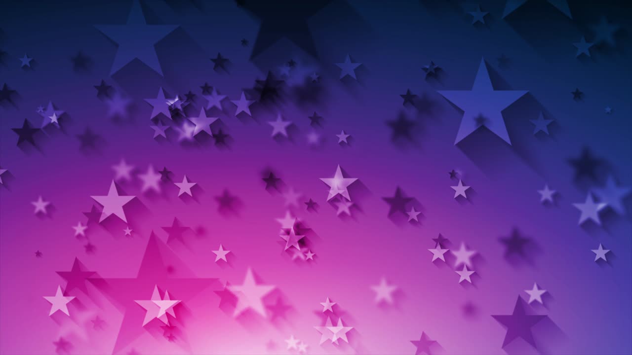 estrellas de neón azul y púrpura abstracto fondo de movimiento brillante