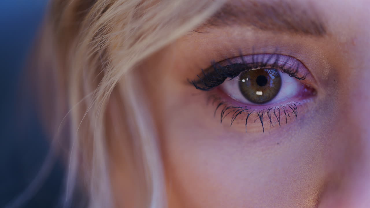 крупный план радужной оболочки глаза