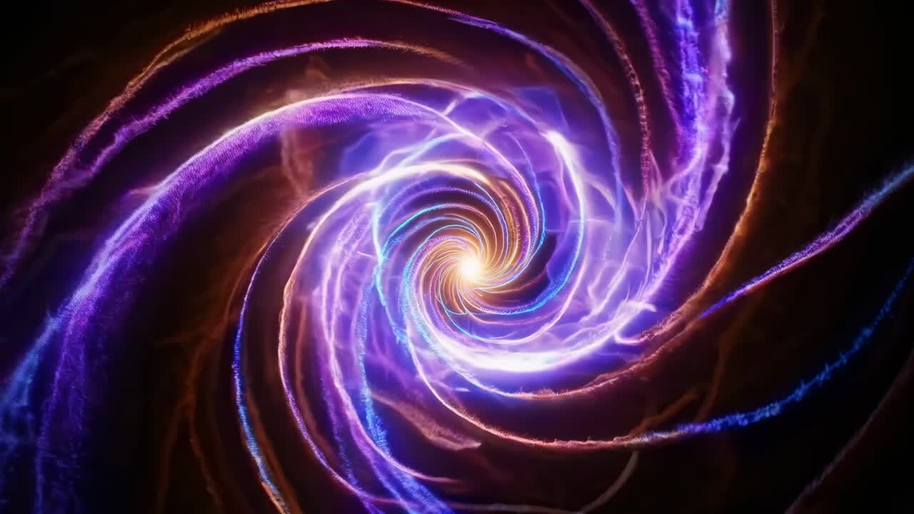 Abstract Spiral Vortex Tunnel