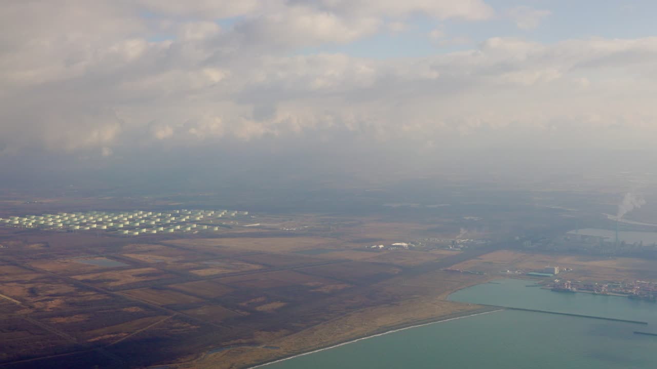 вид с воздуха в японии
