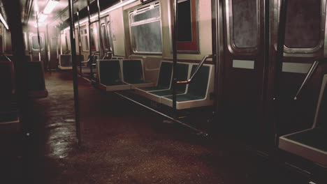 empty subway car