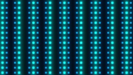 cyan led display grid background