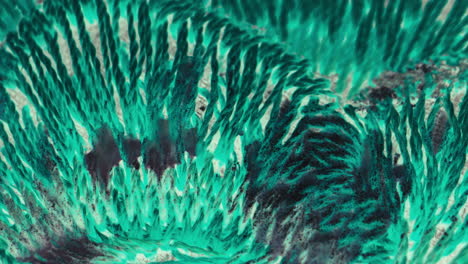 abstract turquoise pattern