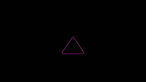deslizar hacia arriba icono de neón. desplazar la flecha hacia arriba arrastrar el botón hacia arriba ícono de acción de la interfaz de las redes sociales. gráfico de movimiento. deslizarse hacia arriba imágenes de animación.