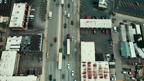 establishing aerial for logistics trucking business