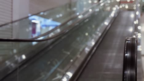 escalator in mall