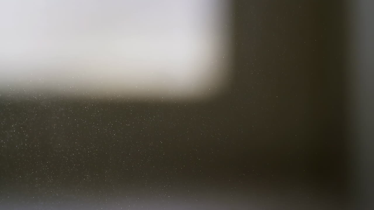 Dust Particles Floating in a Beam of Light
