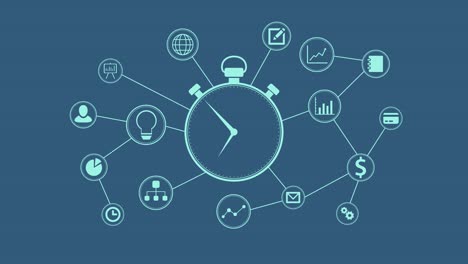 concepto de tiempo de negocio