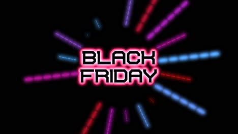 Moderner-Black-Friday-Text-Mit-Neonlinien-Auf-Schwarzem-Farbverlauf